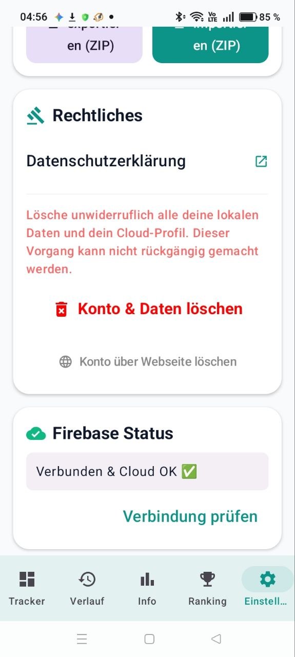 Offline Datenschutz Bildschirm